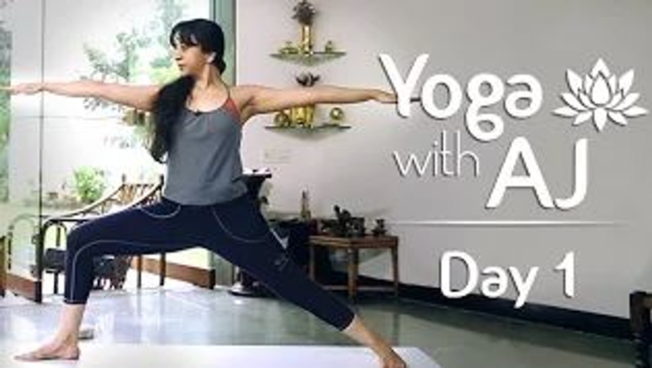 Yoga For Posture | Day 1 | Yoga For Beginners - Yoga With AJ