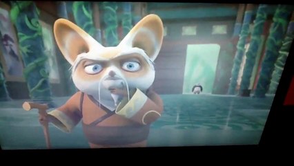 Bad Po locks Shifu with Good Po