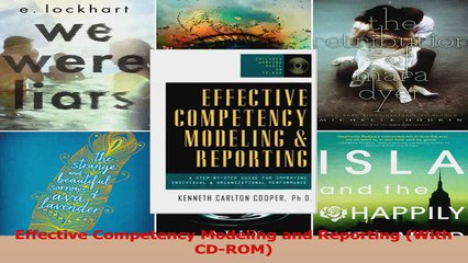 PDF Download  Effective Competency Modeling and Reporting With CDROM Read Full Ebook