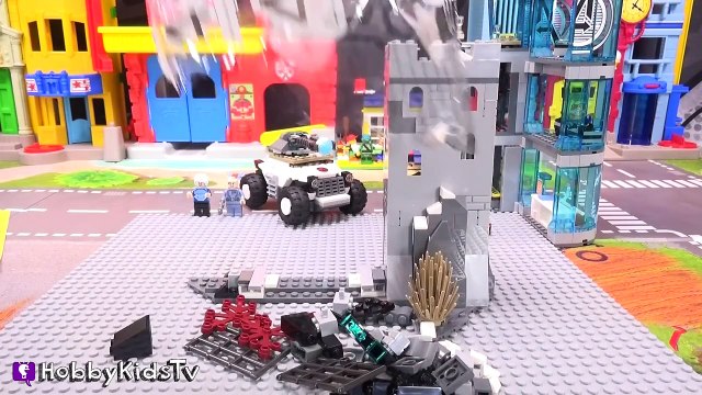 LEGO Hydra HULK SMASH Fortress + Captain America Super Jumper Build! By HobbyKidstV