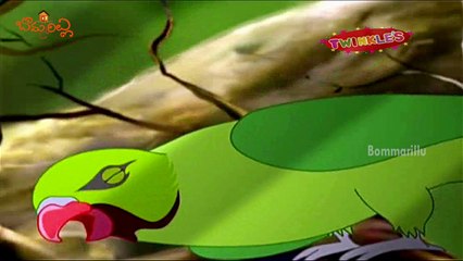 Raja Hamsa Thelanna | Telugu Nursery Rhymes for Children | Cartoon Rhymes