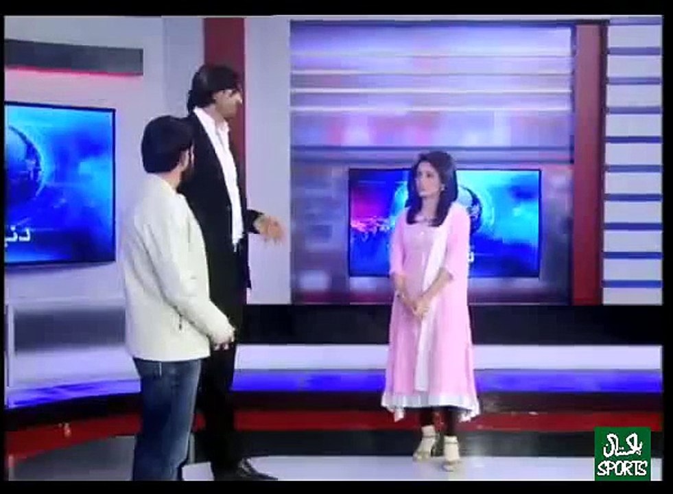 Saeed Ajmal And Muhammad Irfan Interview In Casual Style