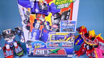 헬로카봇 펜타스톰 장난감 오픈박스 Hello Carbot car PentaStorm transformers