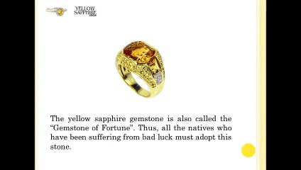 Why Yellow Sapphire or Pukhraj Ratna Called Gemstone Of Fortune
