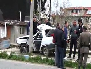 Simav'da trafik kazası  1 ölü (En Acayip Videolar)
