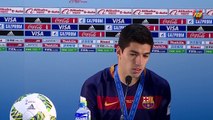 Luis Suárez: “Con Leo y Ney todo resulta mucho más fácil”