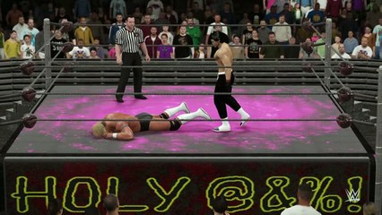 WWE 2K16 lex luger v bruce lee