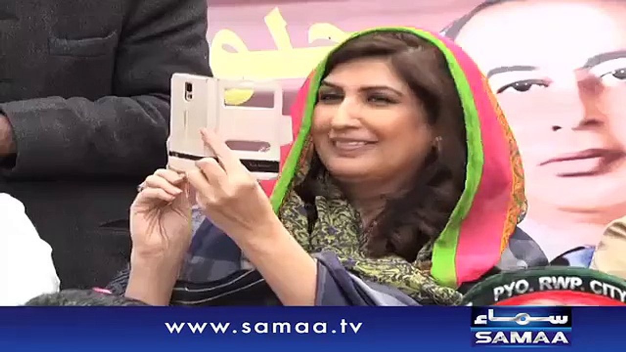 What is Shahla Raza doing.....___