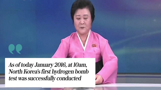 La Corée du Nord annonce avoir fait un essai de bombe à hydrogène