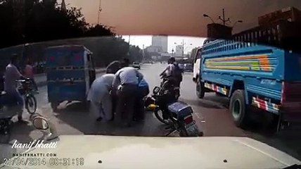 Bike scarf got caught