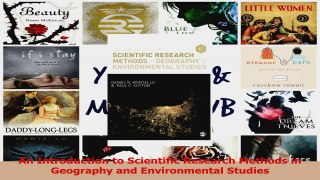 PDF Download  An Introduction to Scientific Research Methods in Geography and Environmental Studies PDF Online