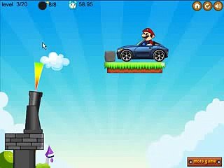 Bombing Mario Cars Level 3 Walkthrough