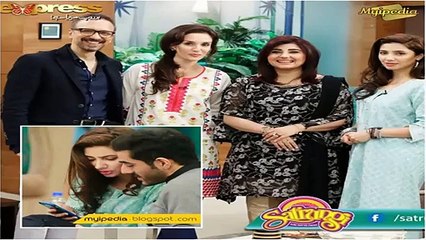 Mahira Khan & Team for Ho Mann Jahaan Promotion in Satrungi Morning Show