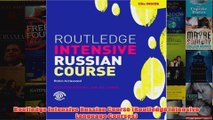 Routledge Intensive Russian Course Routledge Intensive Language Courses