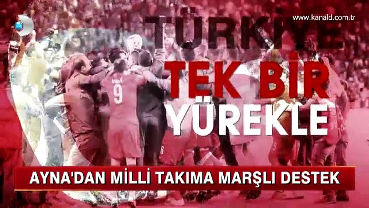 EURO 2016 öncesi A Milli Takım'a yeni beste!