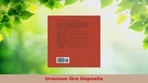 Download  Uranium Ore Deposits Ebook Free
