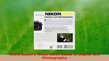 PDF Download  David Buschs Nikon D810 Guide to Digital SLR Photography Download Online