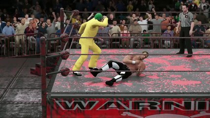 WWE 2K16 hunter hearst helmsley v the mask