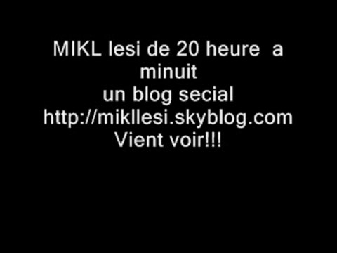 Mikl LESI 20===>>00 SUR NRJ