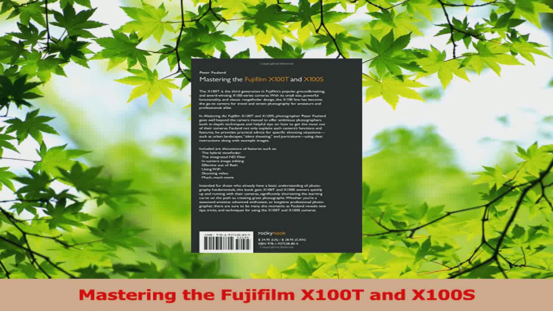 PDF Download Mastering the Fujifilm X100T and X100S PDF Full Ebook ...