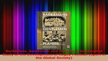 PDF Download  Barbarians Gentlemen and Players A Sociological Study of the Development of Rugby Download Online