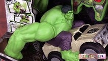 Avengers Hulk Smash Véhicule téléguidé Voiture radiocommandée Remote Control Jouets en français