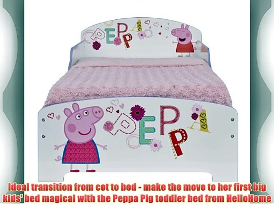 Peppa Pig Toddler Bed by HelloHome