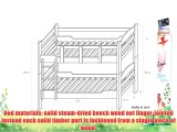 Bunk bed / Loft Bunk bed Easy Sleep K3/n includes 2 drawers and 2 cover plates 90 x 200 cm