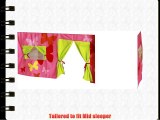 NJA Furniture Kids World Kids World Tent Butterfly Print 70 x 158 x 90 cm Pink