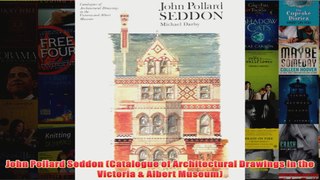 John Pollard Seddon Catalogue of Architectural Drawings in the Victoria  Albert Museum
