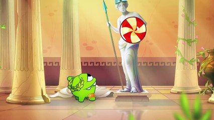 Om Nom TIME TRAVEL Cartoons ROMAN EMPIRE! (S2, E6) Cut the Rope Game Stories