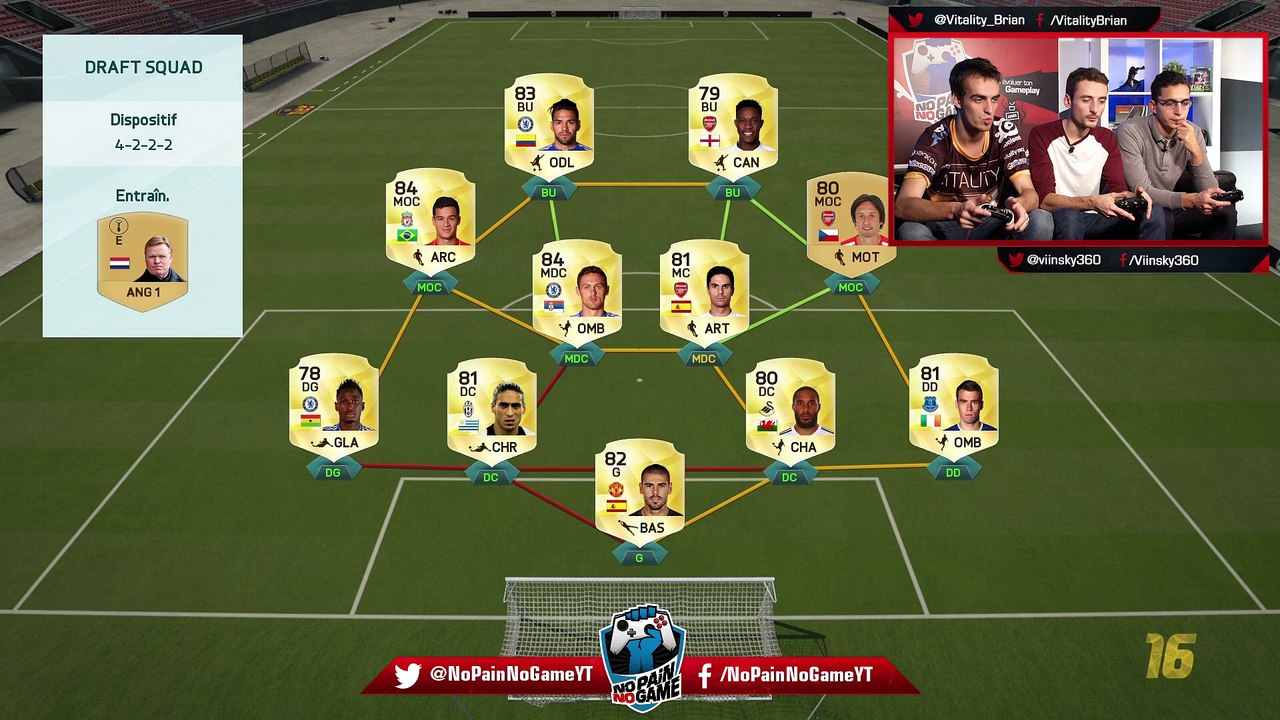 FUT Draft - avec Brian, Julien & Vinsky