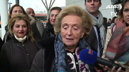 Bernadette Chirac: "Mon mari va bien"