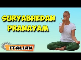 Suryabhedan Pranayam | Yoga per principianti | Yoga For Insomnia & Tips | About Yoga in Italian