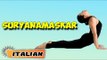 Surya Namaskar | Yoga per principianti | Yoga For Beauty & Tips | About Yoga in Italian