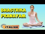 Bhastrika Pranayama | Yoga per principianti | Breathing Technique & Tips | About Yoga in Italian