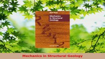 PDF Download  Mechanics in Structural Geology Download Full Ebook