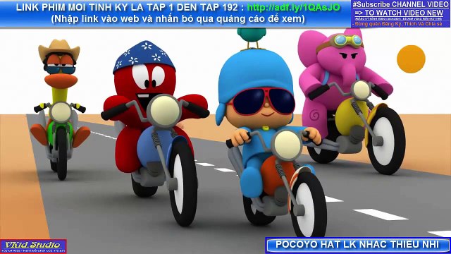 Nhạc thiếu nhi Tập 0 l LK BE DI CHOI CONG VIEN NUOC l Hoạt hình Pocoyo l Learn Vietnamese cuting