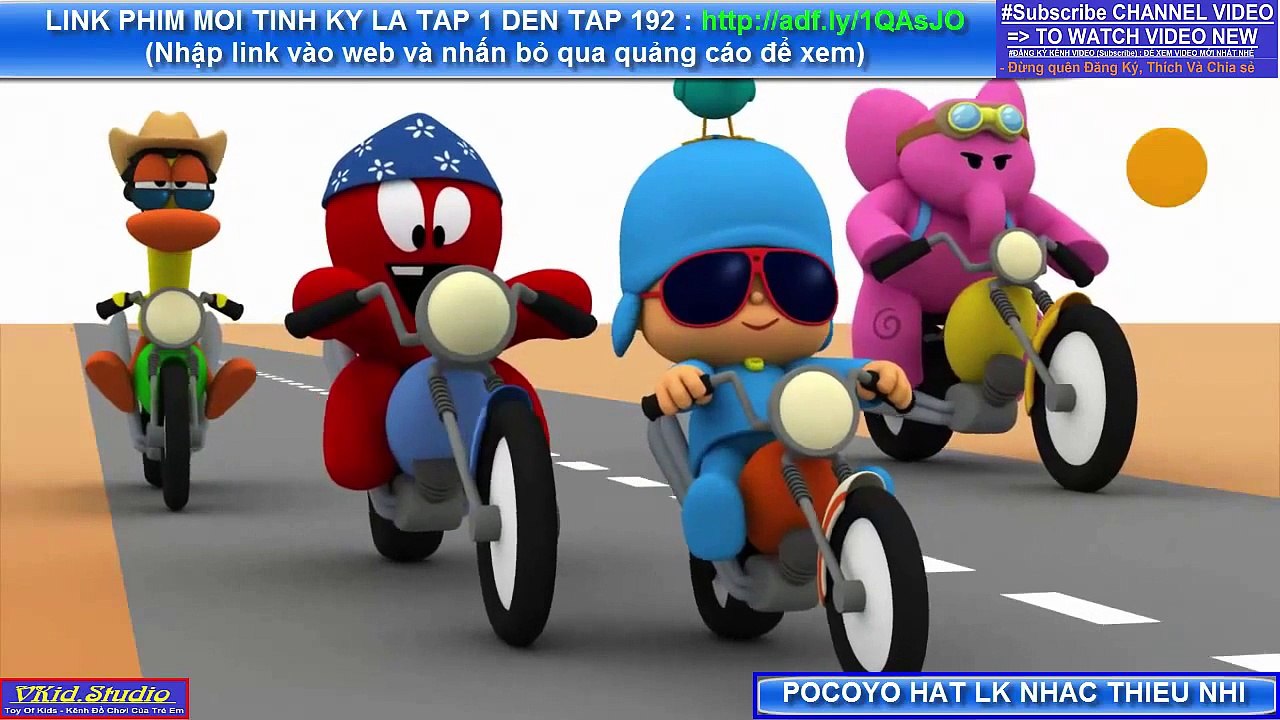 Nhạc thiếu nhi Tập 3 l Bố Là Tất Cả l Hoạt hình Pocoyo l Learn Vietnamese