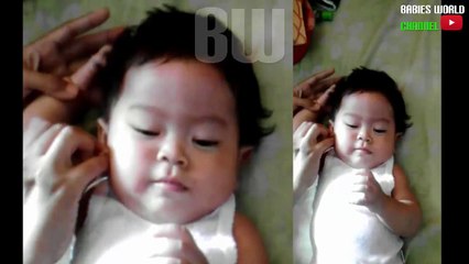 Cute Babies : Funny moments when mommy clean my ears