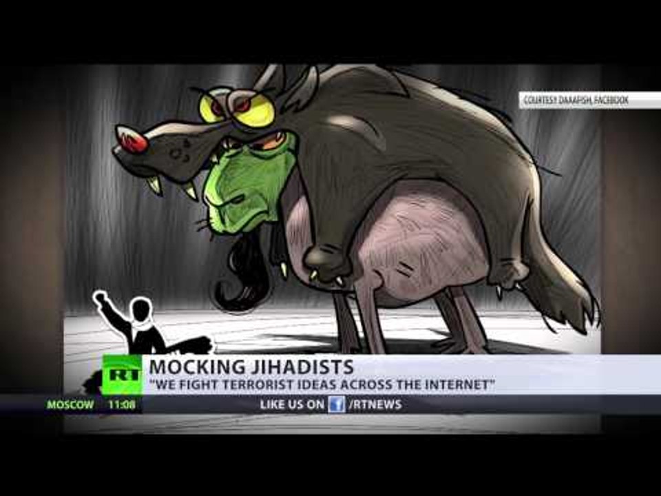 Cartoonists mock ISIS, fight terrorist ideas across web