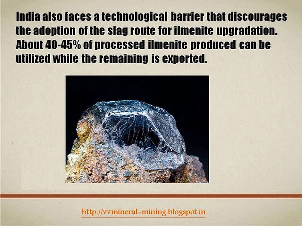 Illmite Available In Abundance But Largely Overlooked, Says VV Mineral V Subramaniam