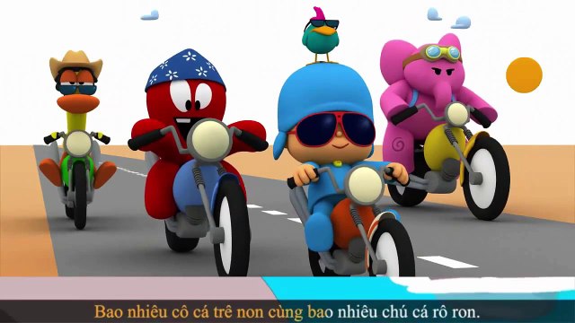 Nhạc thiếu nhi Tập 16 l POCOYO HAT - LIEN KHUC NHAC THIEU NHI _ Năm ngón tay ngoan l Learn Vietnamese