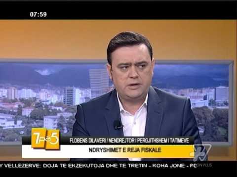 7pa5 - Ndryshimet e reja fiskale - 6 Janar 2016 - Show - Vizion Plus