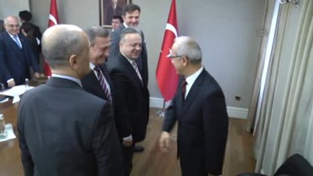 Başbakan Yardımcısı Lütfi Elvan Tim Heyetini Kabul Etti