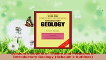 Read  Schaums Outline of Theory and Problems of Introductory Geology Schaums Outlines PDF Free