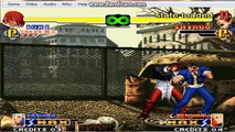kof  combo iori 8