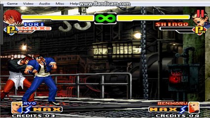 kof  combo iori 6