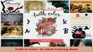 PDF Download  Faith in Color An Adult Coloring Book Read Full Ebook