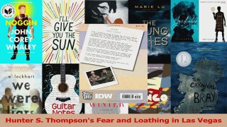 PDF Download  Hunter S Thompsons Fear and Loathing in Las Vegas PDF Full Ebook
